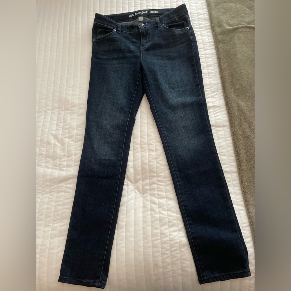 Cat & Jack girls Dark Blue Jeans